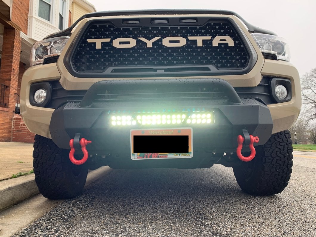 Raxiom 20-Inch Dual Row LED Light Bar; Flood/Spot Combo Beam (Universal; Some Adaptation May Be Required)