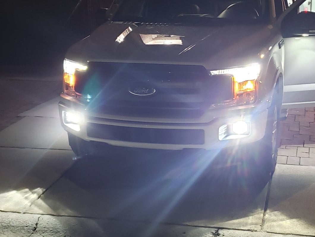 Raxiom Axial Series 6000K LED Fog Light Bulbs; H10 (99-25 F-150, Excluding 02-03 Harley Davidson)