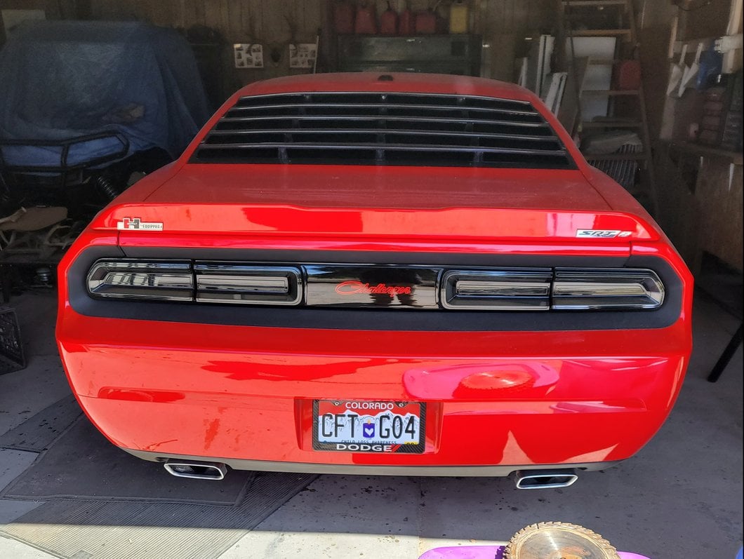 Raxiom LED Tail Lights; Black Housing; Smoked Lens (08-14 Challenger)