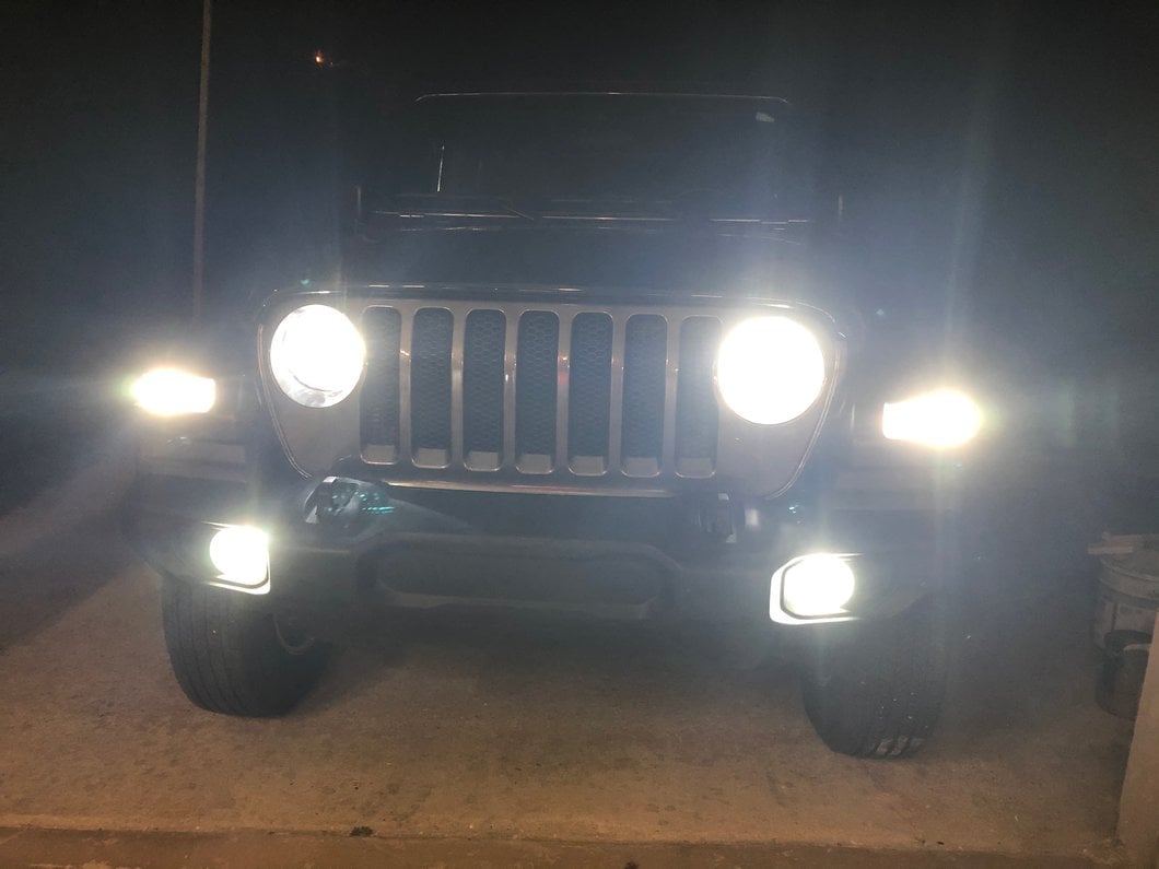 Raxiom Axial Series Stage 1 LED Fog Light Bulbs; H16 (18-25 Jeep Wrangler JL)