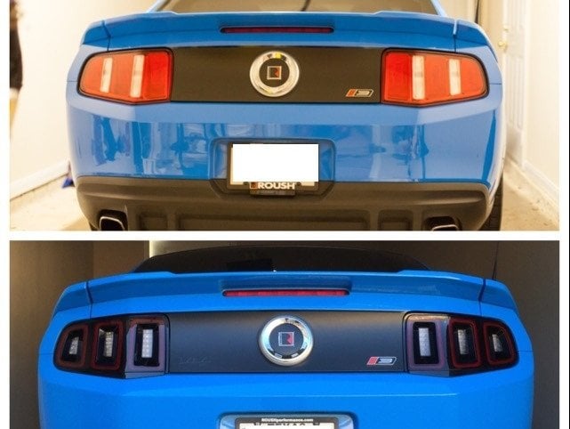 Raxiom 2013 Factory Tail Light Conversion Kit (10-12 Mustang)