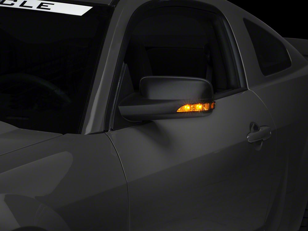 Raxiom Directional Sideview Mirrors with Turn Signals (05-09 Mustang)