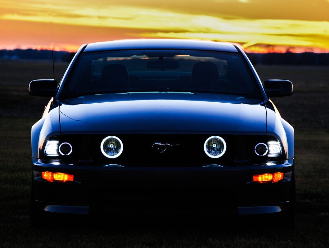 Raxiom LED Halo Fog Lights; Chrome (05-12 Mustang GT)