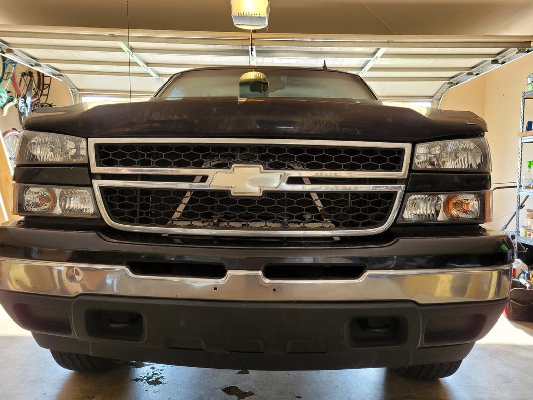 Raxiom Axial Series Euro Headlights; Black Housing; Clear Lens (03-06 Silverado 1500)