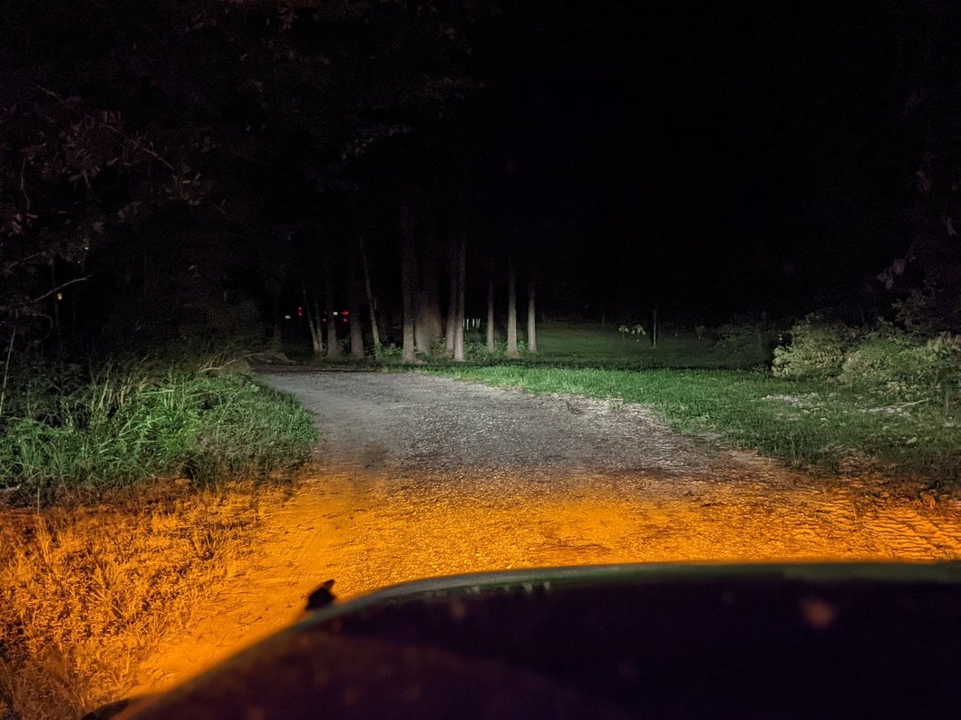 Raxiom Axial Series Tri-Bar LED Fog Lights; Amber (07-25 Jeep Wrangler JK & JL)