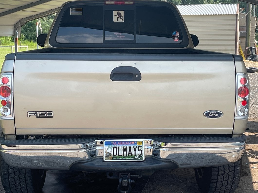 Raxiom Axial Series Version 2 Tail Lights; Chrome Housing; Red/Clear Lens (97-03 F-150 Styleside)