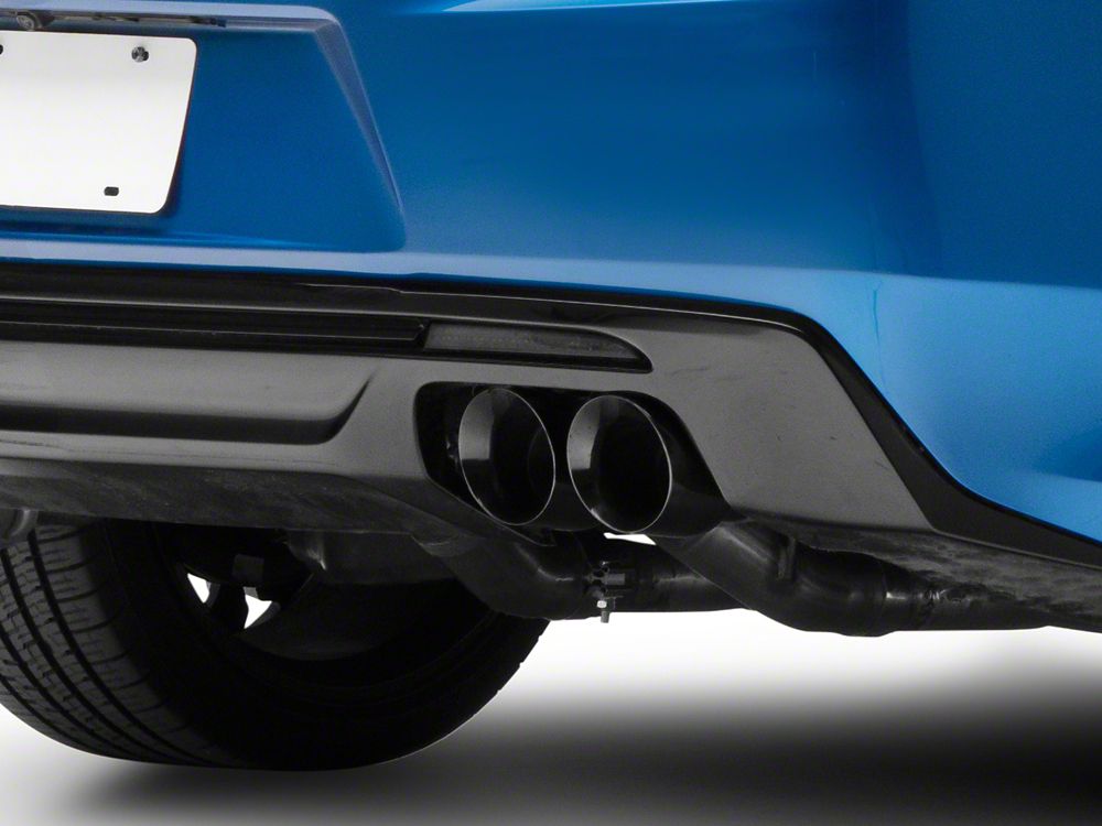 Raxiom Axial Series LED Rear Diffuser Marker Lights; Smoked (16-18 Camaro)