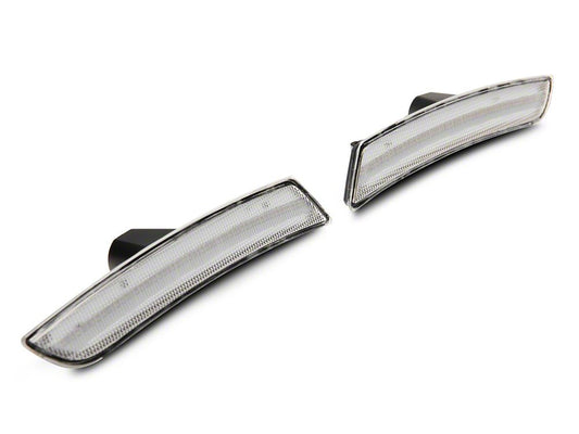 Raxiom Axial Series LED Front and Rear Side Markers; Clear (16-24 Camaro)