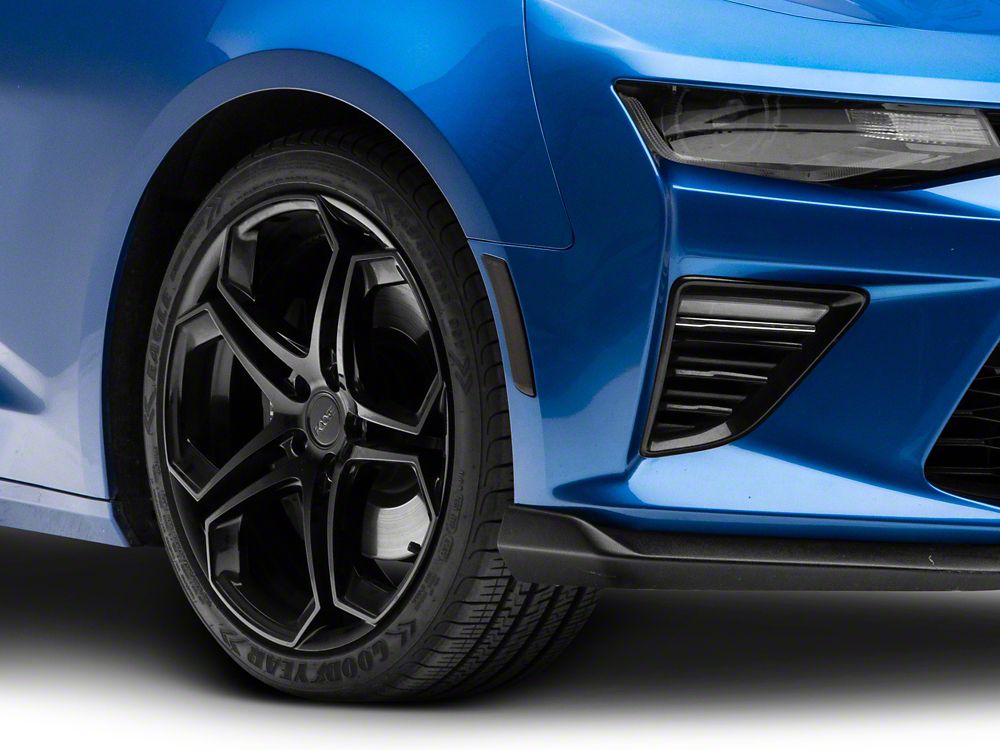 Raxiom Axial Series LED Front and Rear Side Markers; Smoked (16-24 Camaro)