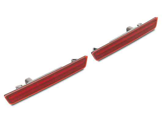 Raxiom Axial Series LED Rear Marker Lights; Red (15-23 Challenger)