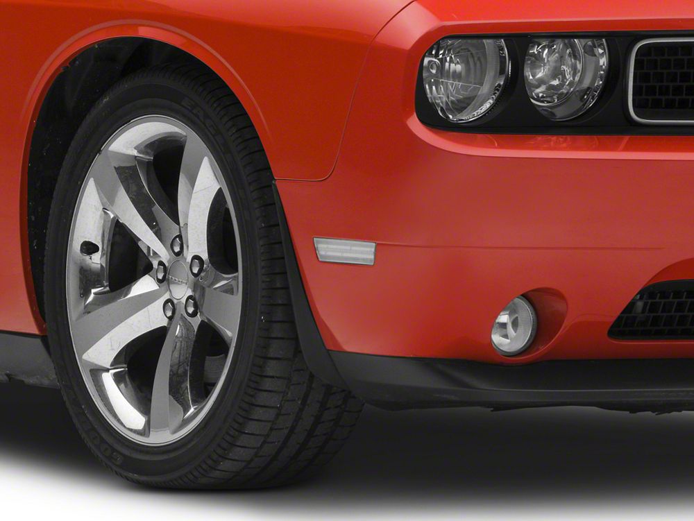 Raxiom Axial Series LED Side Marker Lights; Clear (08-14 Challenger)