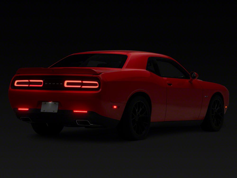 Raxiom Axial Series LED Rear Bumper Reflector Lamps (15-23 Challenger)