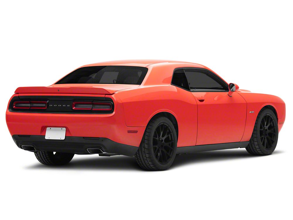 Raxiom Axial Series LED Rear Bumper Reflector Lamps; Smoked (15-23 Challenger)