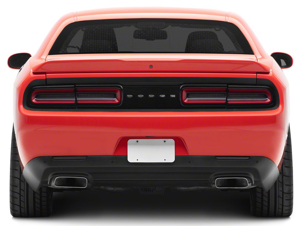 Raxiom Axial Series LED Rear Bumper Reflector Lamps; Smoked (15-23 Challenger)
