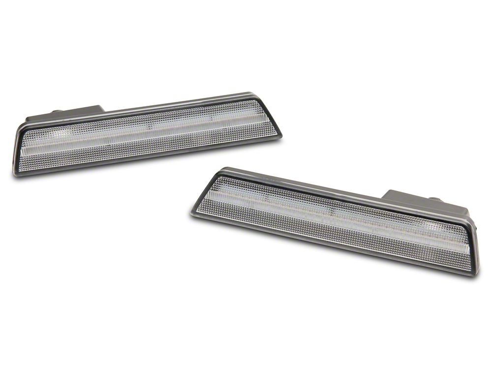 Raxiom Axial Series LED Rear Side Marker Lights; Clear (08-14 Challenger)