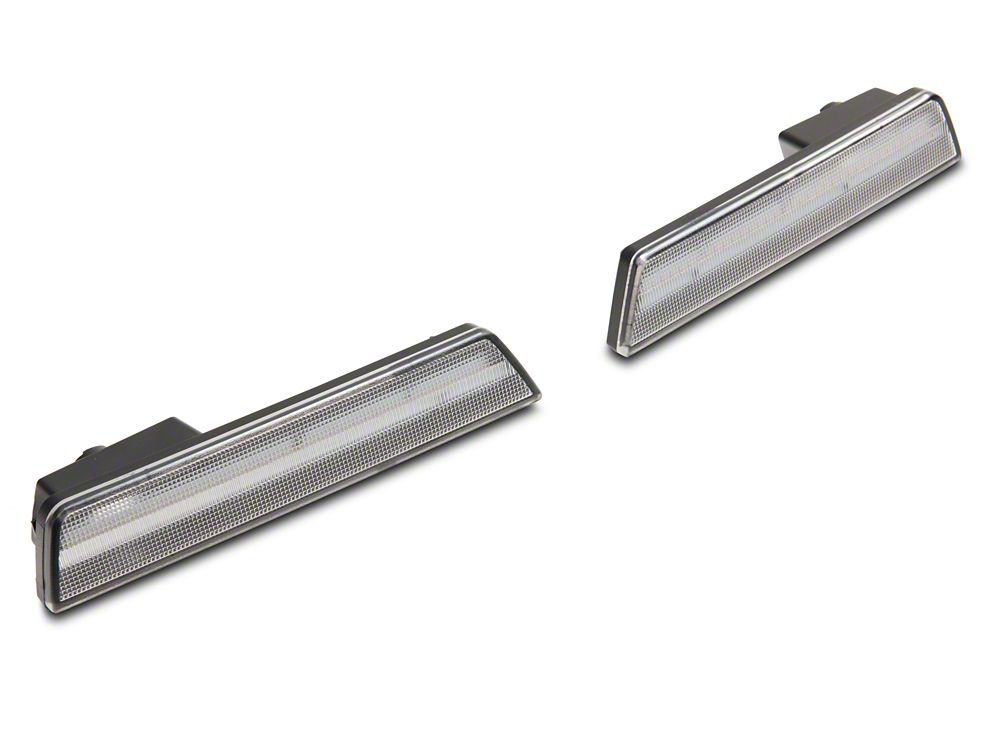 Raxiom Axial Series LED Rear Side Marker Lights; Clear (08-14 Challenger)