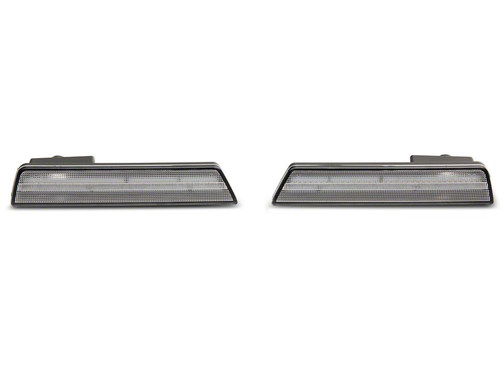 Raxiom Axial Series LED Rear Side Marker Lights; Clear (08-14 Challenger)