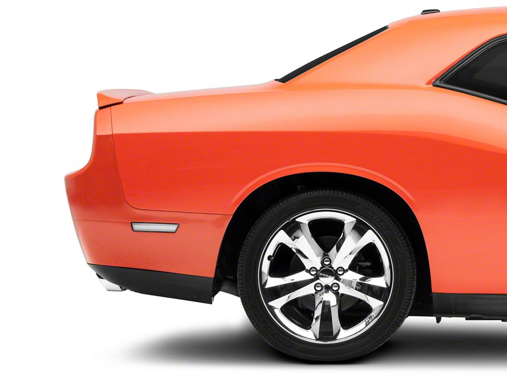 Raxiom Axial Series LED Rear Side Marker Lights; Clear (08-14 Challenger)