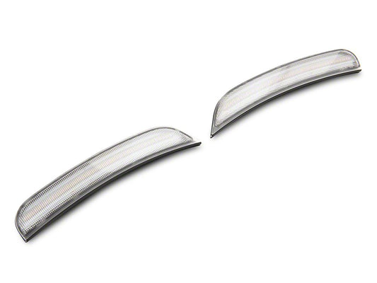 Raxiom Axial Series LED Side Marker Lights; Clear (15-23 Charger, Excluding Widebody)