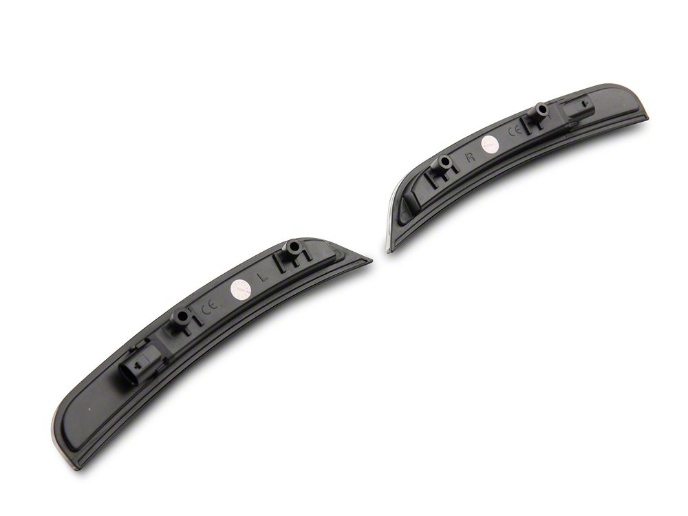 Raxiom Axial Series LED Side Marker Lights; Clear (15-23 Charger, Excluding Widebody)