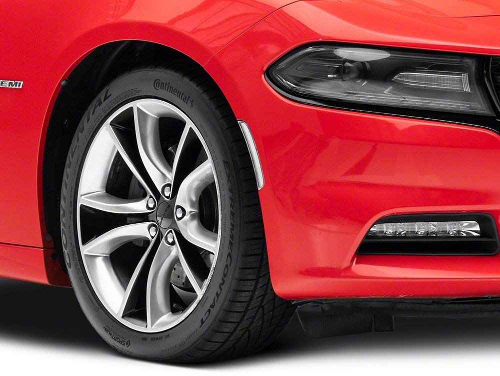 Raxiom Axial Series LED Side Marker Lights; Clear (15-23 Charger, Excluding Widebody)