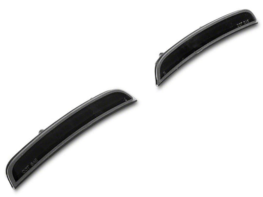 Raxiom Axial Series LED Side Marker Lights; Front and Rear; Smoked (15-23 Charger, Excluding Widebody)