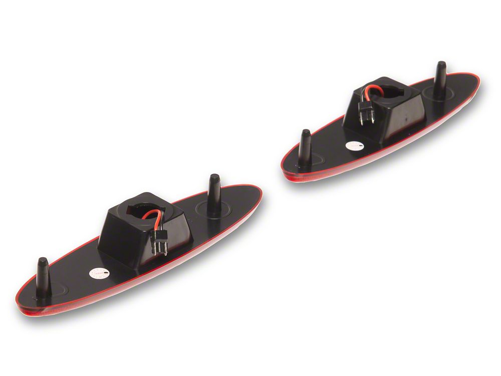 Raxiom Axial Series LED Rear Side Markers; Red (97-04 Corvette C5)