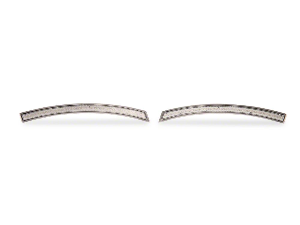 Raxiom Axial Series LED Side Markers; Clear (14-19 Corvette C7)