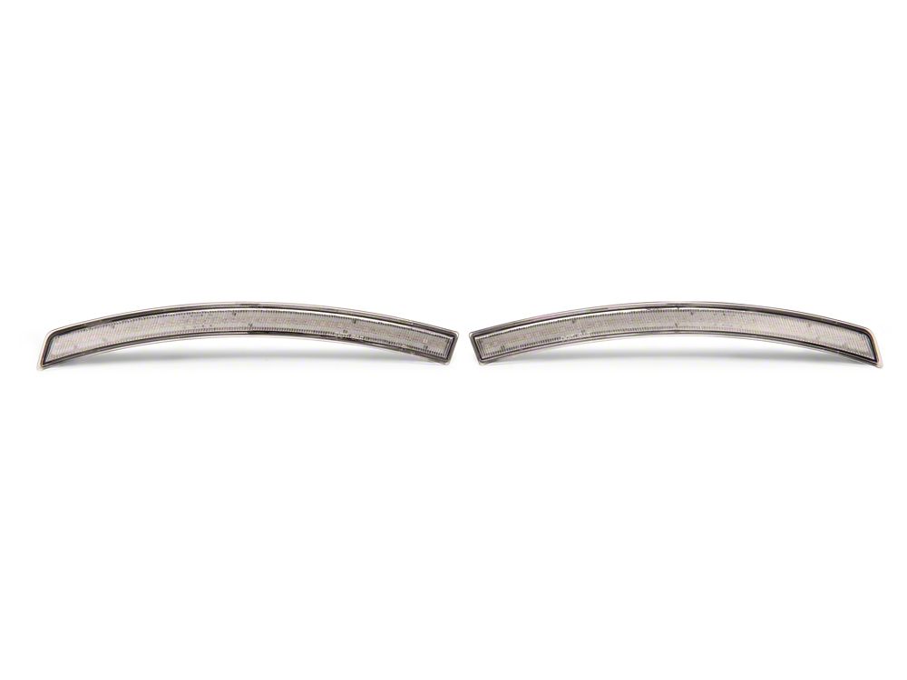 Raxiom Axial Series LED Side Markers; Clear (14-19 Corvette C7)