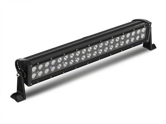Raxiom 20-Inch Dual Row LED Light Bar; Flood/Spot Combo Beam (Universal; Some Adaptation May Be Required)