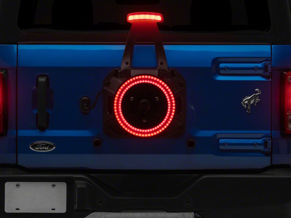 Raxiom LED Spare Tire Mounted Third Brake Light (21-25 Bronco)