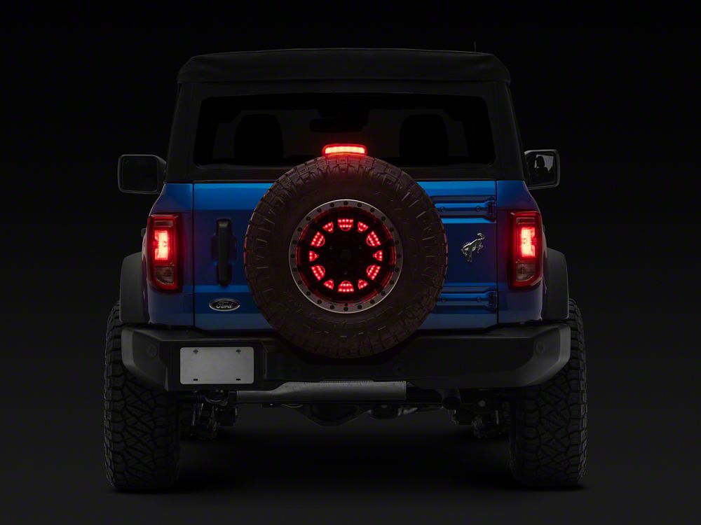 Raxiom LED Spare Tire Mounted Third Brake Light (21-25 Bronco)
