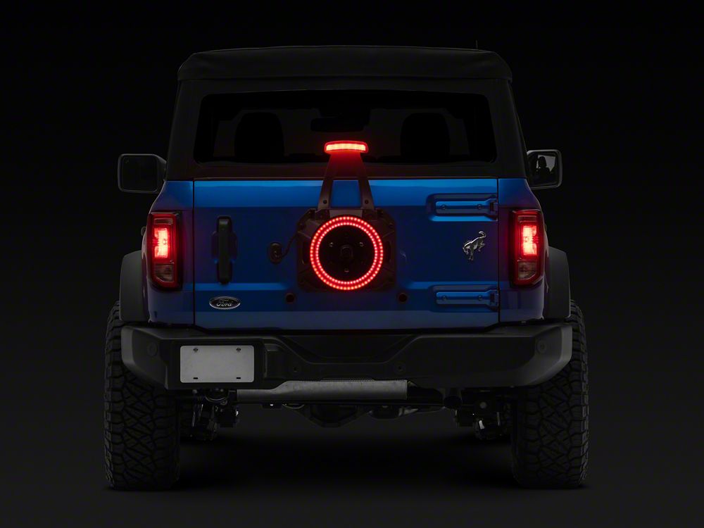 Raxiom LED Spare Tire Mounted Third Brake Light (21-25 Bronco)
