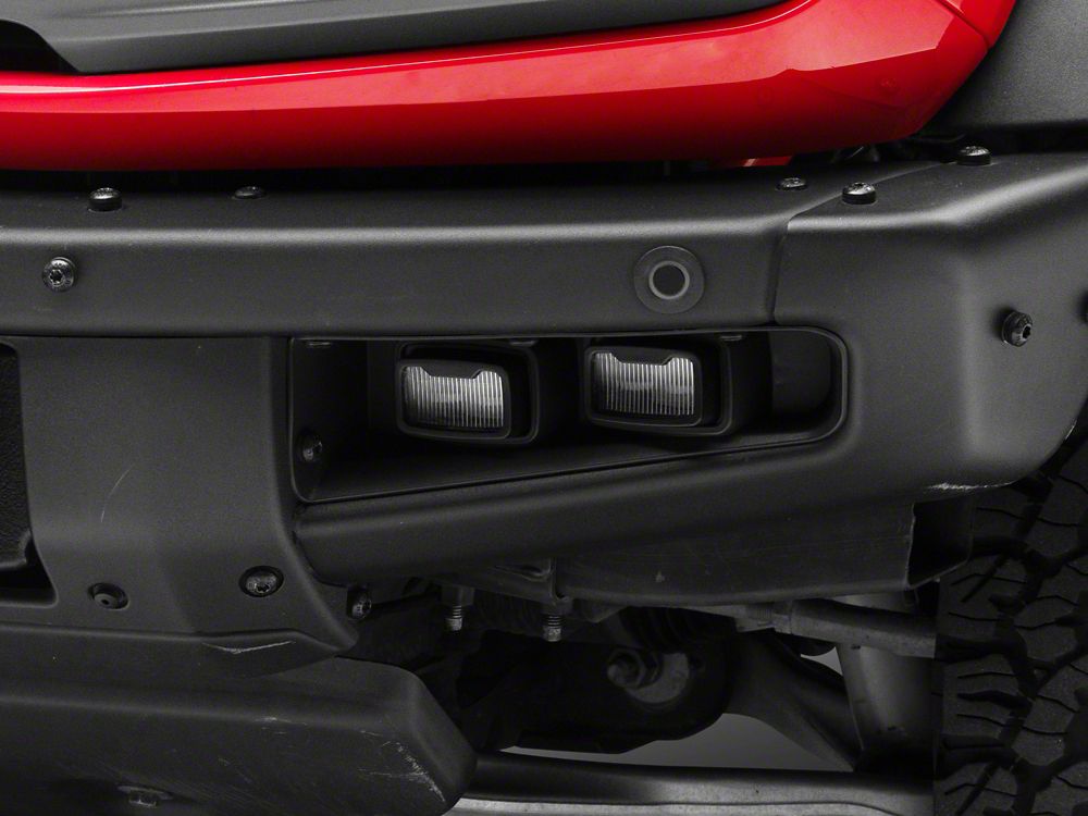 Raxiom LED Fog Lights (21-25 Bronco w/ Modular Front Bumper, Excluding Raptor)