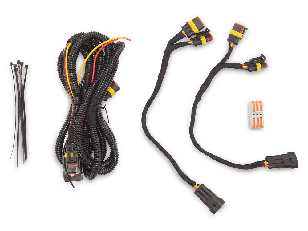 Raxiom LED Fog Lights (21-25 Bronco w/ Modular Front Bumper, Excluding Raptor)