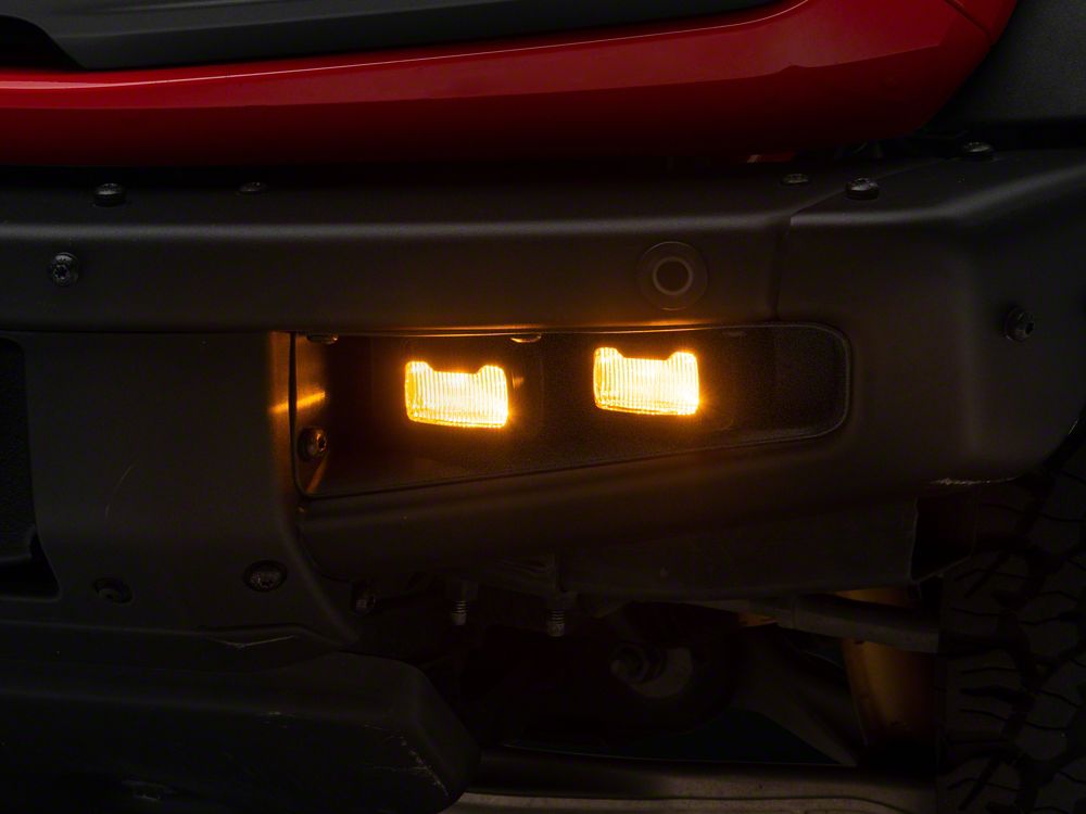 Raxiom LED Fog Lights (21-25 Bronco w/ Modular Front Bumper, Excluding Raptor)