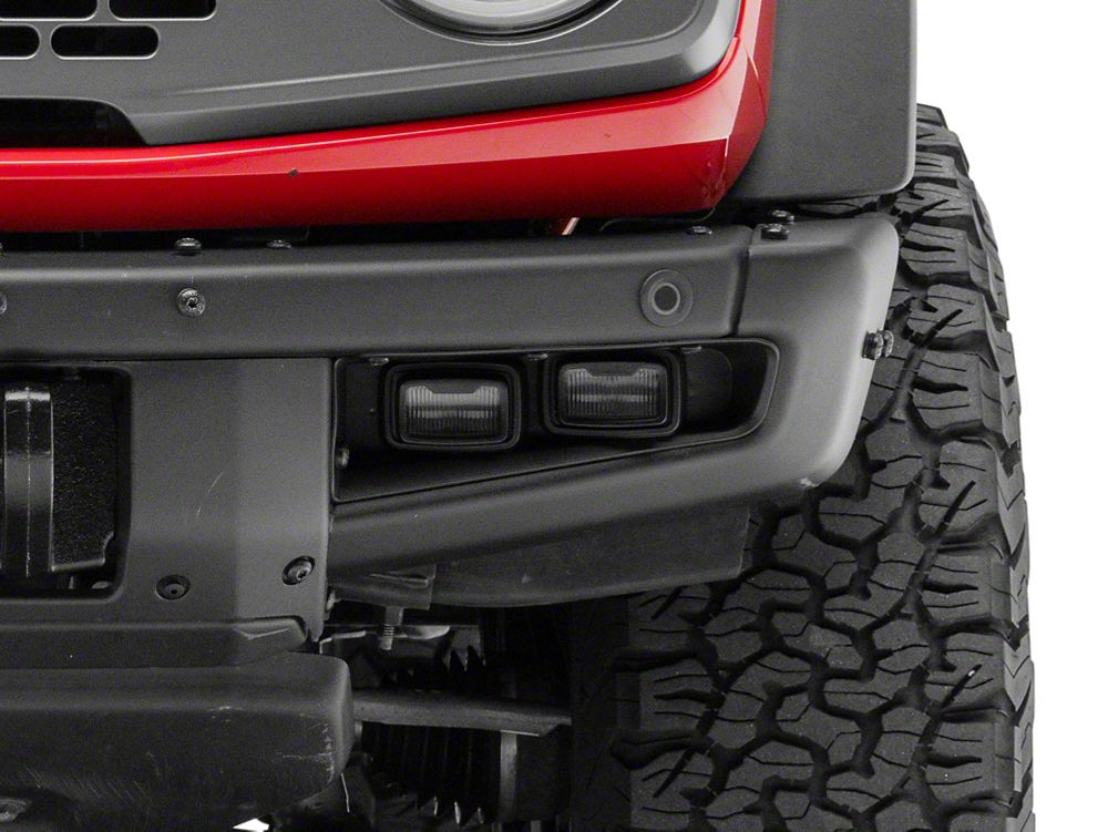 Raxiom LED Fog Lights (21-25 Bronco w/ Modular Front Bumper, Excluding Raptor)