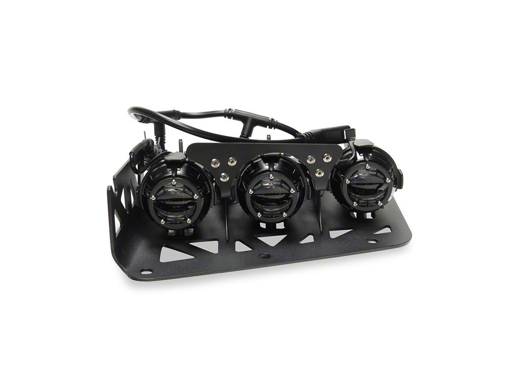 Raxiom Tri-Glo Bumper Mounted LED Fog Light Kit (21-25 Bronco w/ Modular Front Bumper)