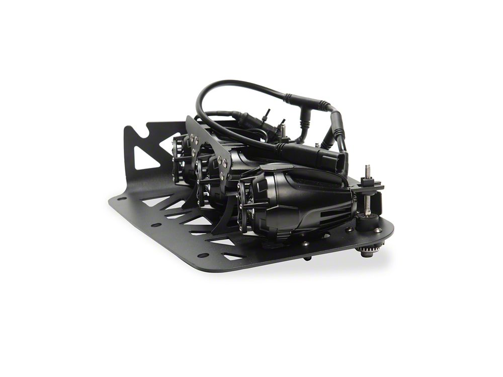Raxiom Tri-Glo Bumper Mounted LED Fog Light Kit (21-25 Bronco w/ Modular Front Bumper)