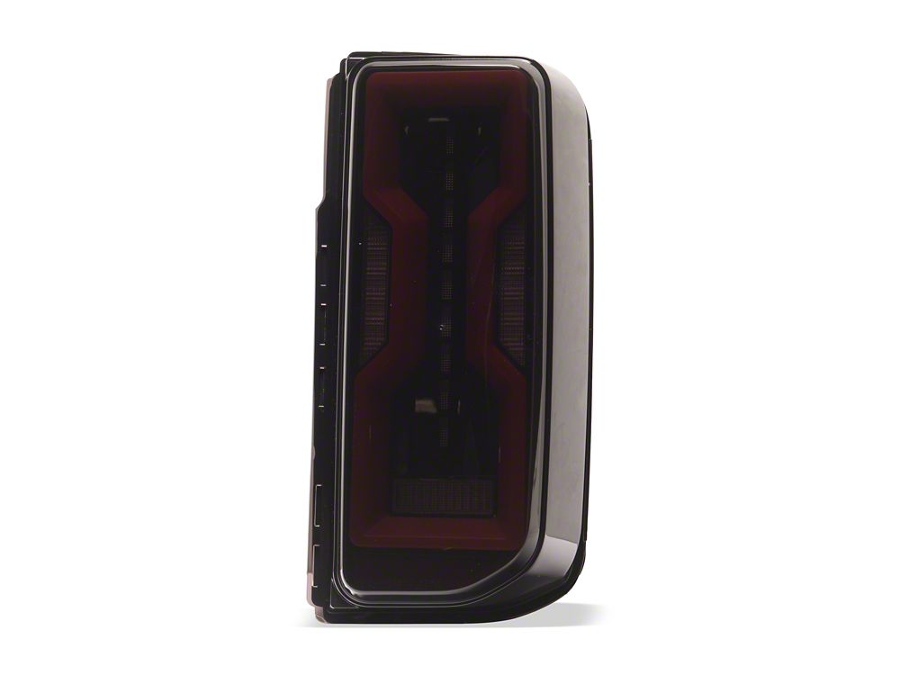 Raxiom Axial Series LED Tail Lights; Black Housing; Smoked Lens (21-25 Bronco w/ Factory Halogen Tail Lights)