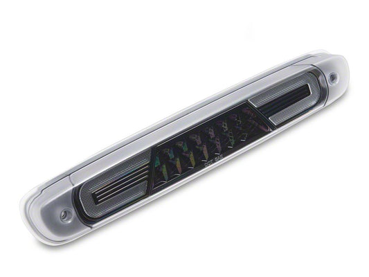 Raxiom V2 LED Third Brake Light; Black Housing; Clear Lens (07-14 Silverado 3500 HD)