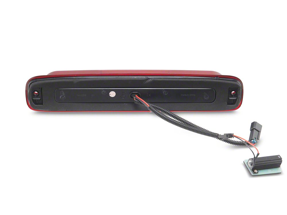 Raxiom Axial Series LED Third Brake Light; Clear/Red Lens (01-06 Sierra 3500 HD)