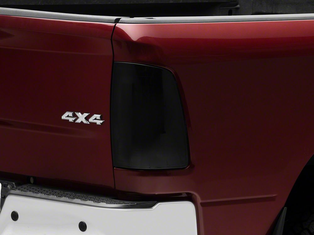 Raxiom Axial Series LED Tail Lights with Halo; Black Housing; Smoked Lens (10-18 RAM 2500 w/ Factory Halogen Tail Lights)