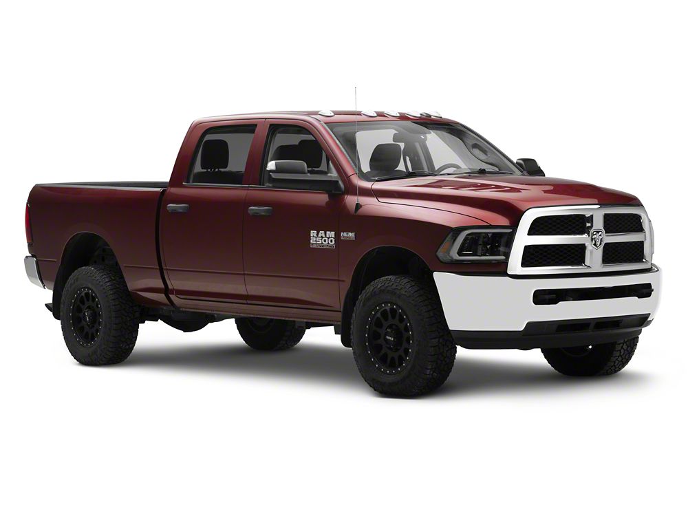 Raxiom LED Halo Surround Headlights; Black Housing; Clear Lens (10-18 RAM 2500)