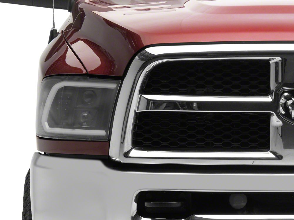 Raxiom LED Halo Surround Headlights; Black Housing; Clear Lens (10-18 RAM 2500)