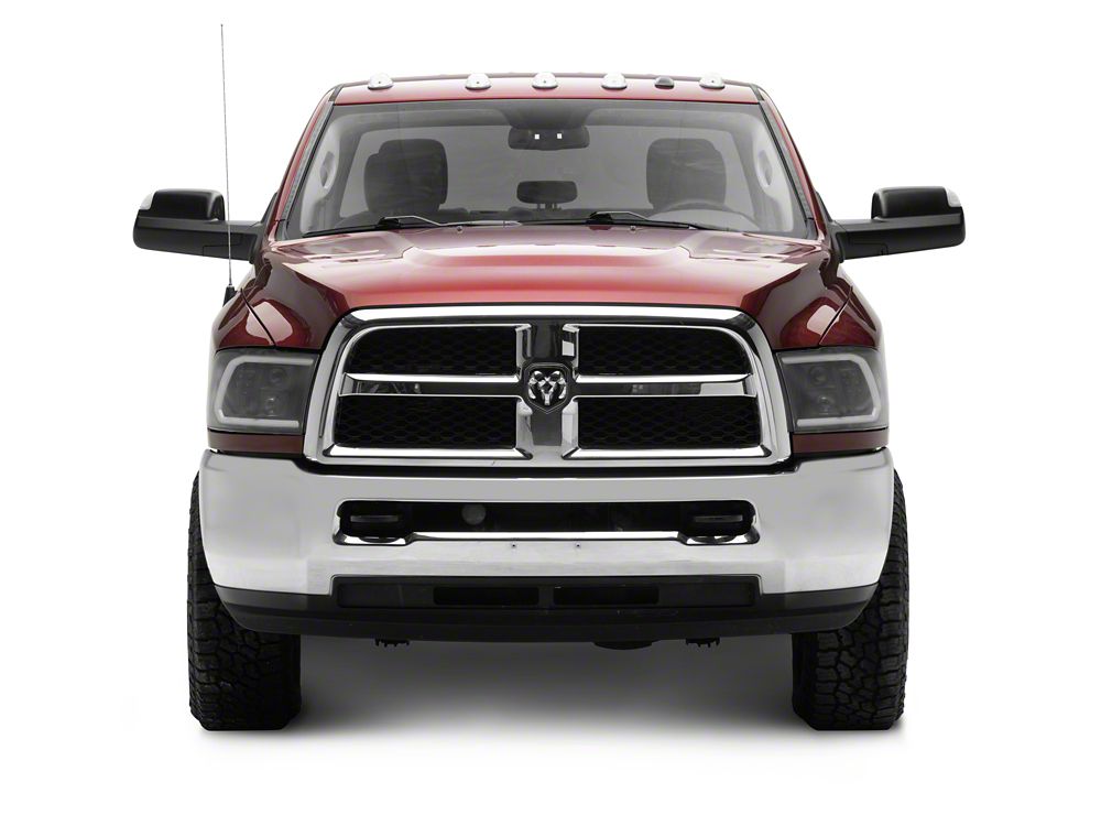 Raxiom LED Halo Surround Headlights; Black Housing; Clear Lens (10-18 RAM 2500)