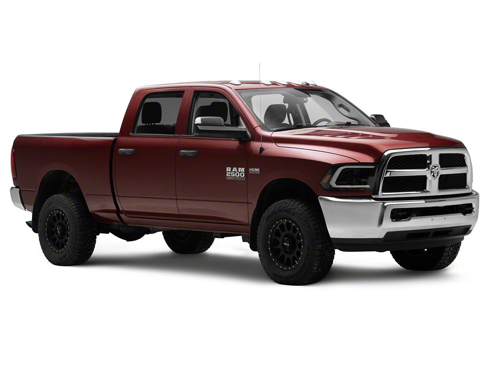 Raxiom LED Halo Surround Headlights; Black Housing; Clear Lens (10-18 RAM 2500)