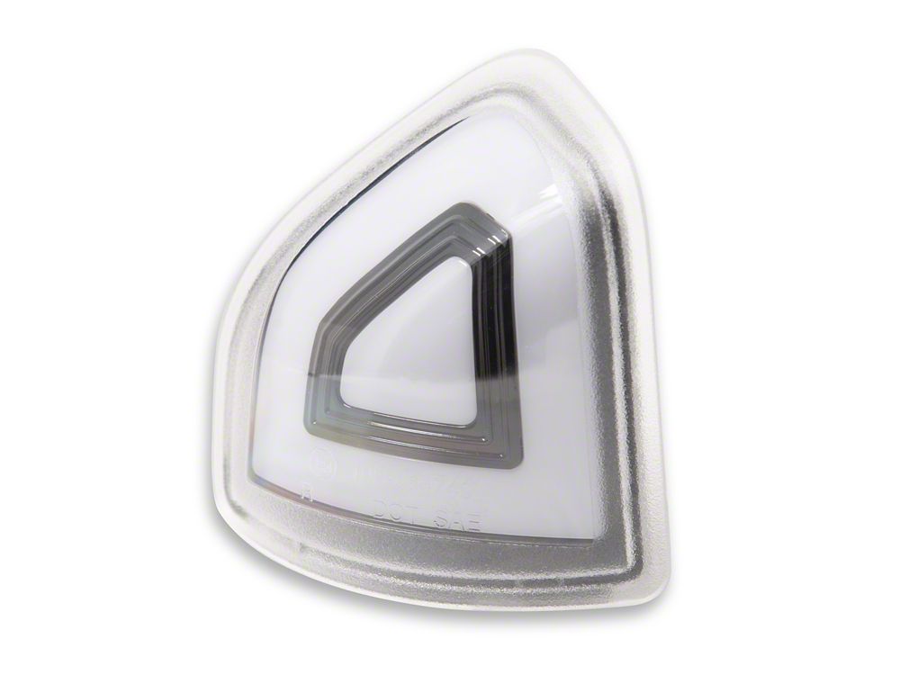 Raxiom Axial Series LED Mirror Turn Signal for OE 2-Pin Mirrors; Clear (10-18 RAM 2500)