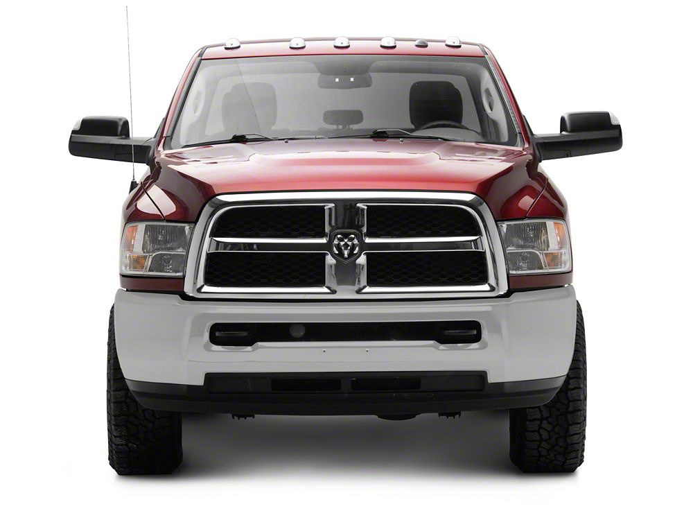 Raxiom Axial Series LED Cab Roof Clearance Lighting; Amber; Clear Lens (03-18 RAM 2500 w/ Factory Clearance Lights)