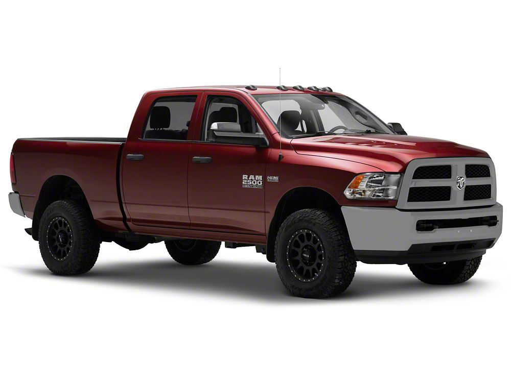 Raxiom Axial Series LED Cab Roof Clearance Lighting; Amber; Smoked Lens (03-18 RAM 2500 w/ Factory Clearance Lights)